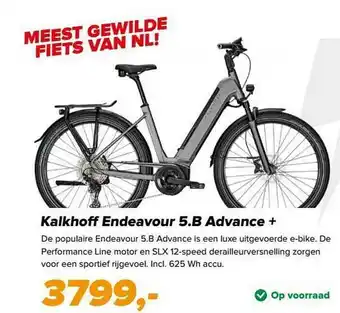 12GO Biking Kalkhoff Endeavour 5.B Advance + E-Bike aanbieding