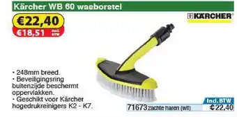 Toolstation Kärcher Wb 60 Wasborstel aanbieding