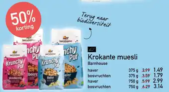 Ekoplaza Krokante muesli aanbieding