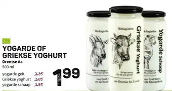 Ekoplaza Yogarde of griekse yoghurt aanbieding