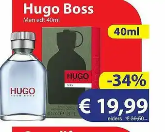 Die Grenze Hugo Boss Men Edt aanbieding