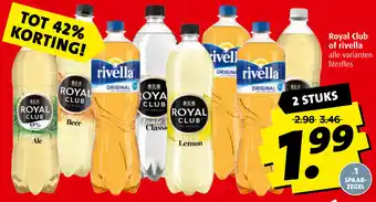 Boni Royal Club of rivella literfles aanbieding