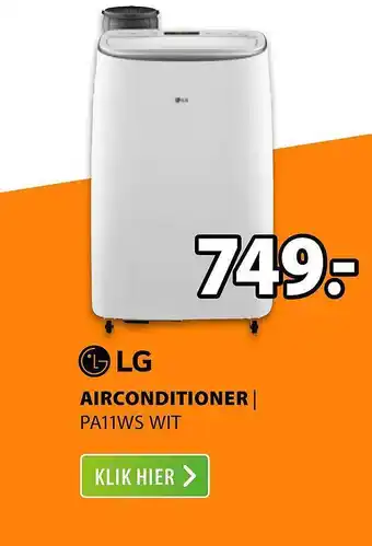 Expert LG Airconditioner | PA11WS Wit aanbieding