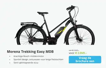 Stella fietsen Morena Trekking Easy MDB aanbieding