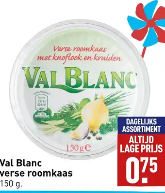 ALDI Val Blanc verse roomkaas aanbieding