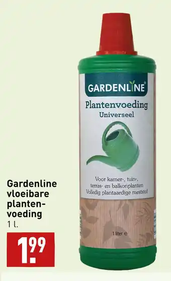 ALDI Gardenline vloeibare planten- voeding aanbieding