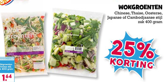 Boon`s Markt WOKGROENTEN aanbieding