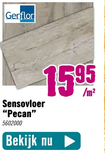 Hornbach Sensovloer "Pecan" aanbieding