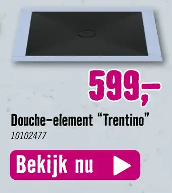 Hornbach Douche-element "Trentino aanbieding