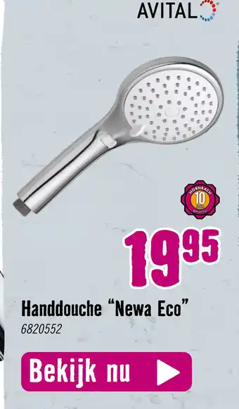 Hornbach Handdouche "Newa Eco' aanbieding