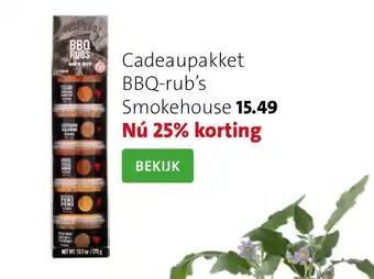 Intratuin Cadeaupakket BBQ-rub's Smokehouse aanbieding