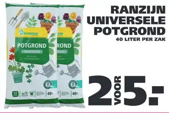 Ranzijn RANZIJN UNIVERSELE POTGROND aanbieding