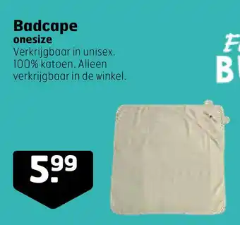 Trekpleister Badcape aanbieding