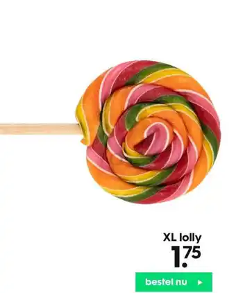 Poiesz XL lolly aanbieding