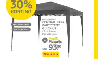 Praxis Central Park Partytent Quick-Up aanbieding