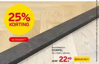 Praxis Dorpel aanbieding