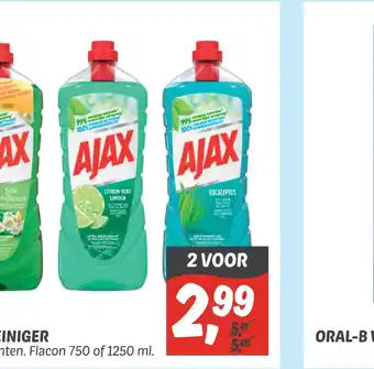 Dekamarkt Ajax Reiniger aanbieding