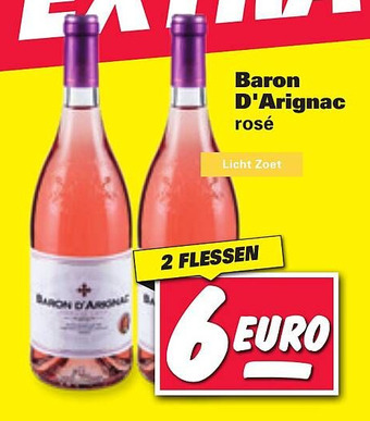 Nettorama Baron D'Arignac rosé aanbieding