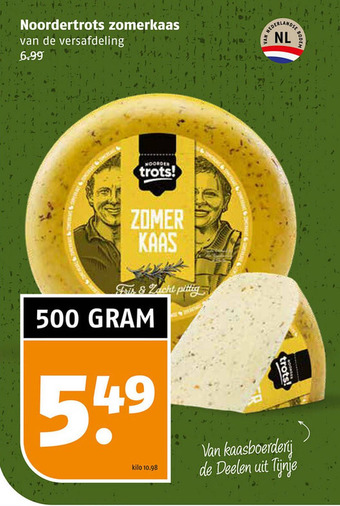 Poiesz Noordertrots zomerkaas aanbieding