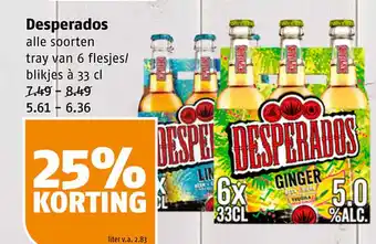 Poiesz Desperados aanbieding