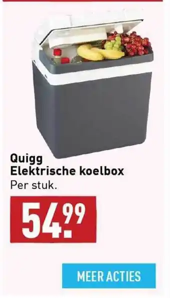 ALDI Quigg Elektrische Koelbox aanbieding