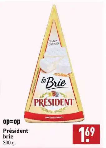 ALDI Président Brie aanbieding