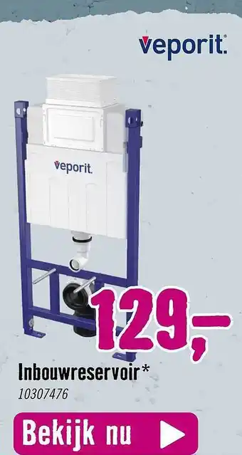 Hornbach Veporit Inbouwreservoir aanbieding