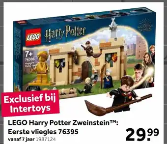 Intertoys LEGO HARRY POTTER Zweinstein: Eerste vliegles 76395 aanbieding