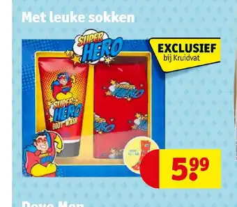 Kruidvat Met leuke sokken aanbieding