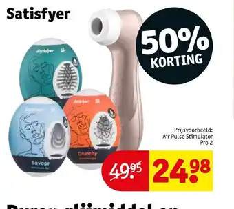 Kruidvat Satisfyer aanbieding