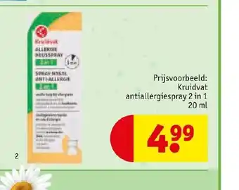 Kruidvat Allergie Neusspray aanbieding