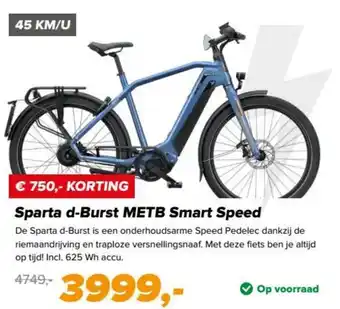 12GO Biking Sparta d-Burst METB Smart Speed aanbieding