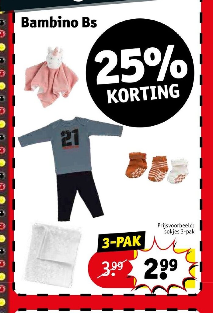 Bambino Bs 3pak aanbieding bij Kruidvat