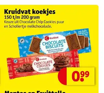 Kruidvat Koekjes 150 t/m 200 gram aanbieding