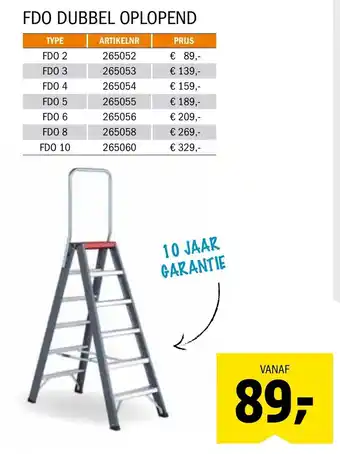 Isero Falco Trappen FDO 2 aanbieding