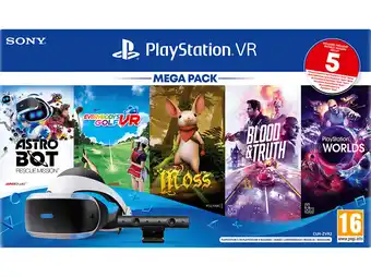 MediaMarkt SONY Playstation VR Megapack III + 5 Games aanbieding