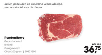 HANOS Runderribeye aanbieding