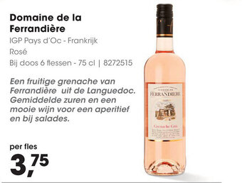 HANOS Domaine de la Ferrandiere aanbieding
