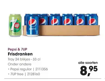 HANOS Pepsi & 7UP Frisdranken aanbieding