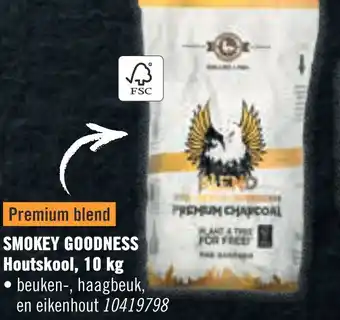 Hornbach SMOKEY GOODNESS Houtskool, 10 kg aanbieding