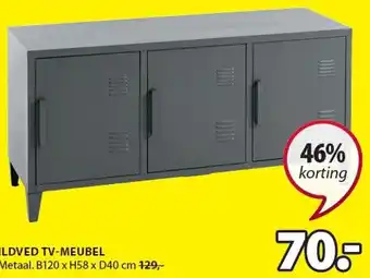 Jysk ILDVED TV-MEUBEL aanbieding