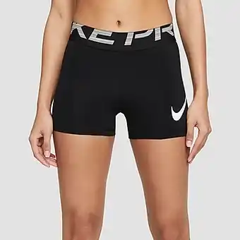 Perry Sport Nike pro dri-fit 3-inch graphic sportbroekje zwart dames aanbieding