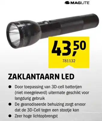 Isero MAGLite Zaklantaarn LED aanbieding