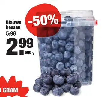 ALDI Blauwe bessen 500 gr aanbieding