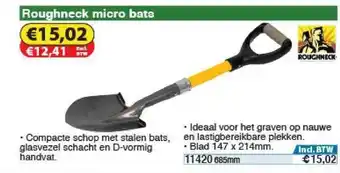 Toolstation Roughneck Micro Bats aanbieding