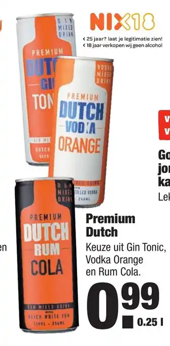 ALDI Premium Dutch 250 ml aanbieding