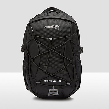 Wildebeast icefield daypack 18 liter zwart aanbieding bij Perry Sport