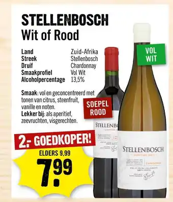 Dirck 3 Stellenbosch Wit Of Rood aanbieding