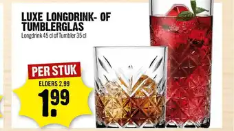 Dirck 3 Luxe Longdrink- Of Tumblerglas aanbieding