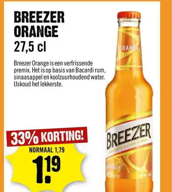 Dirck 3 Breezer Orange aanbieding